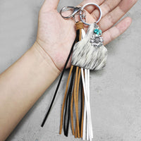 Thumbnail for Turquoise Fringe Detail Key Chain - T - 10 STYLES -