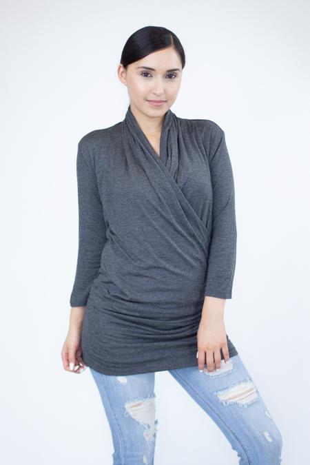 Stylespect - Front Wrap Solid Top - 1 COLOR -