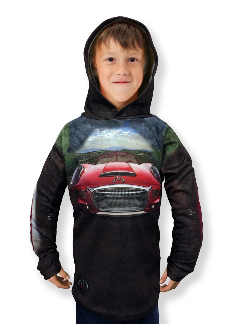 Mouthman - MOUTH MOBILES™ ROUTE 66 - Hoodie Chomp Shirt by MOUTHMAN® - YOUTH SIZES ONLY - 6 SIZES -