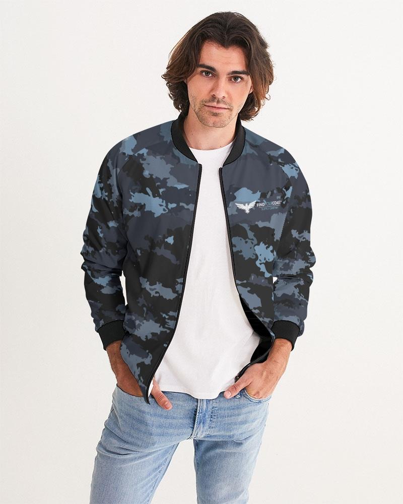 FYC - Men's Coast Camo Bomber Jacket - 1 COLOR -