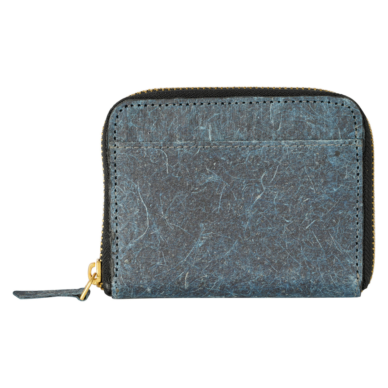 IKON SWEDEN - Coconut Leather Zip Wallet - Dark Indigo - 1 COLOR -