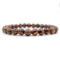 Thumbnail for Union - Zebra Rosewood Mala Beaded Bracelet -