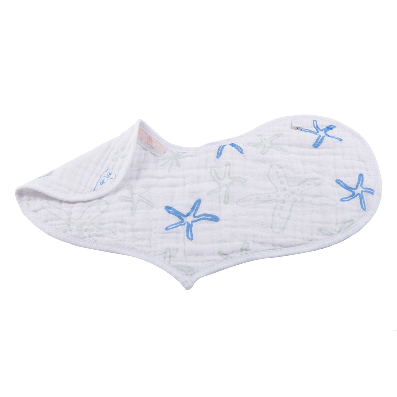 Newcastle - Ocean Cotton Heart Bib 2PK -