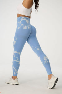 Thumbnail for Tie-Dye High Waist Active Leggings - T - 10 COLORS -