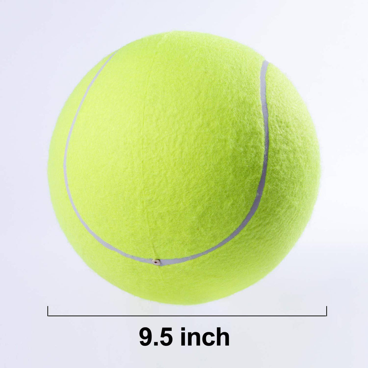 Threaded Pear - Jumbo Tennis Ball - 9.5" / Basketball core with Tennis Felt Outer -