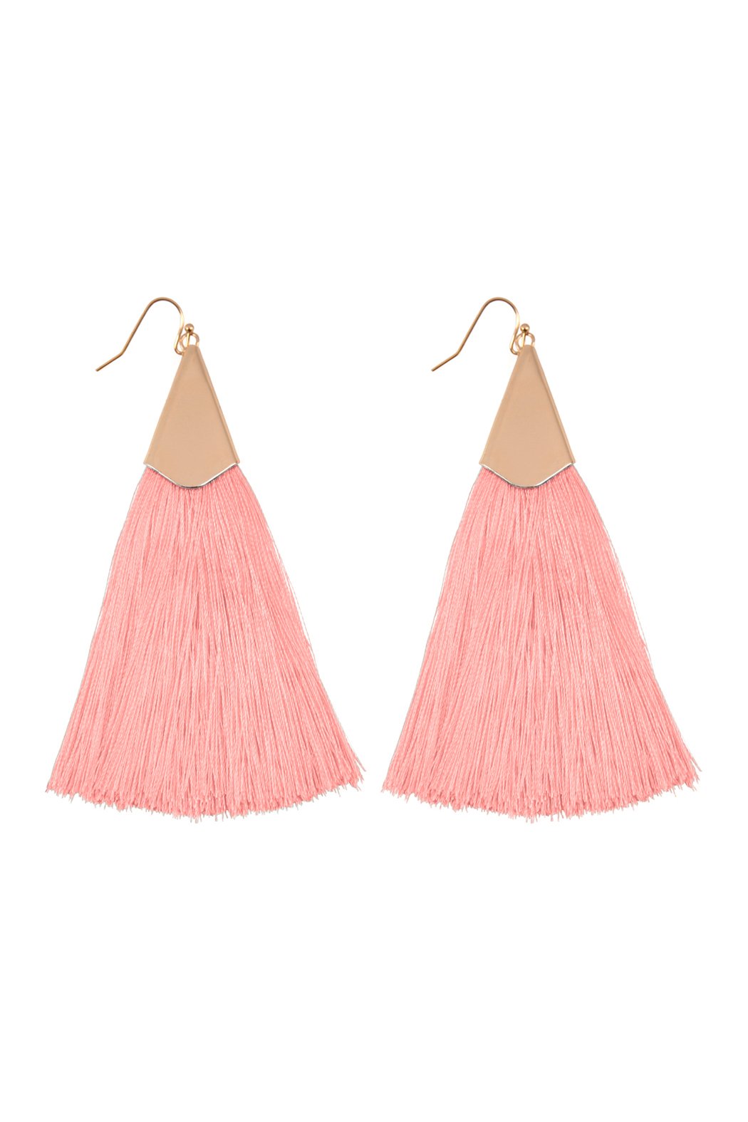 Large Tassel Earrings - 10 COLORS -