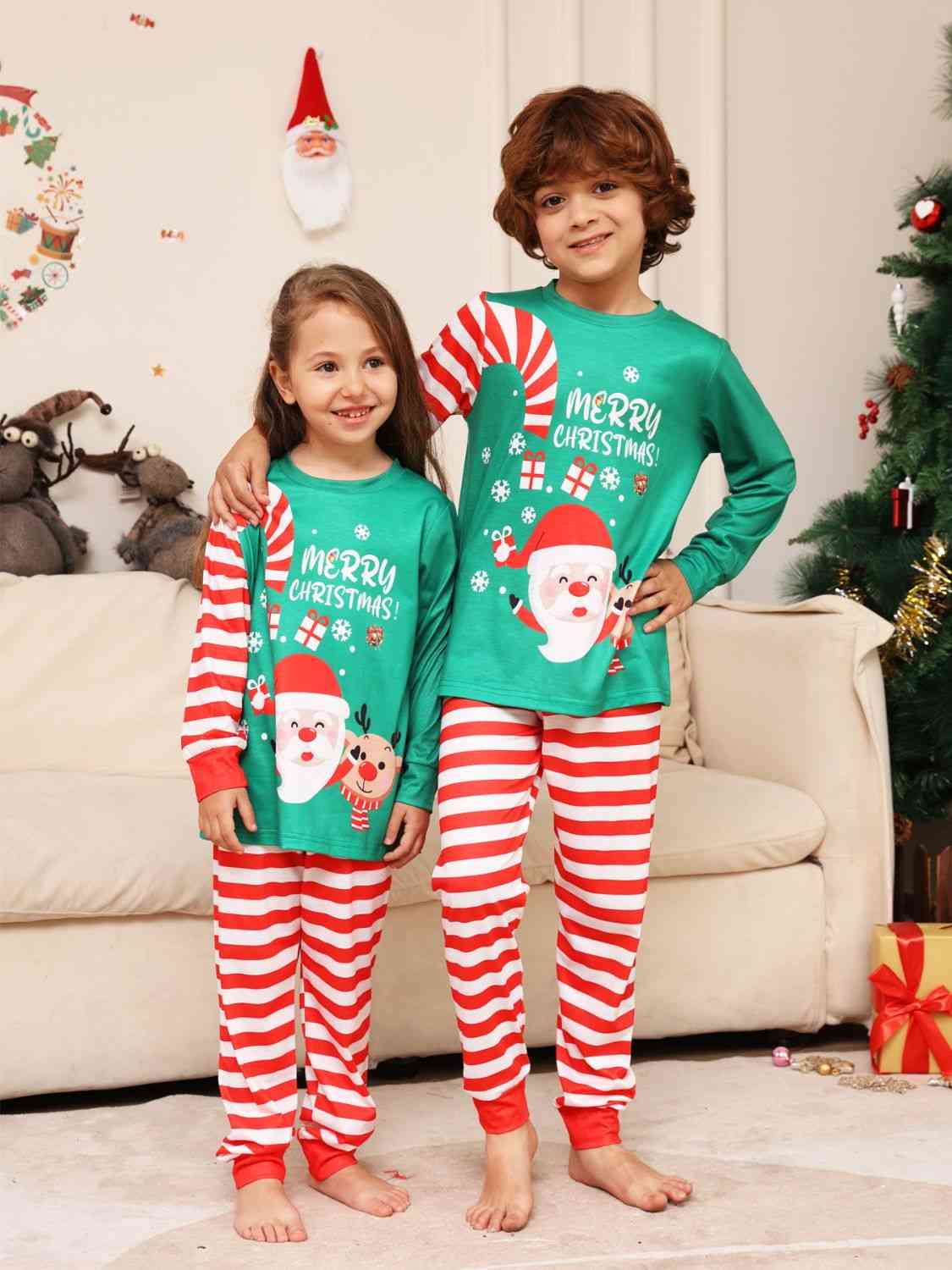 TODDLER MERRY CHRISTMAS Top and Pants Set - T -