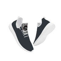 Thumbnail for OOTO - SF_F39 Lightweight Mesh Knit Sneaker - Grey weave tongue - CLASSIC B & W RED HOVER - 1 COLOR -