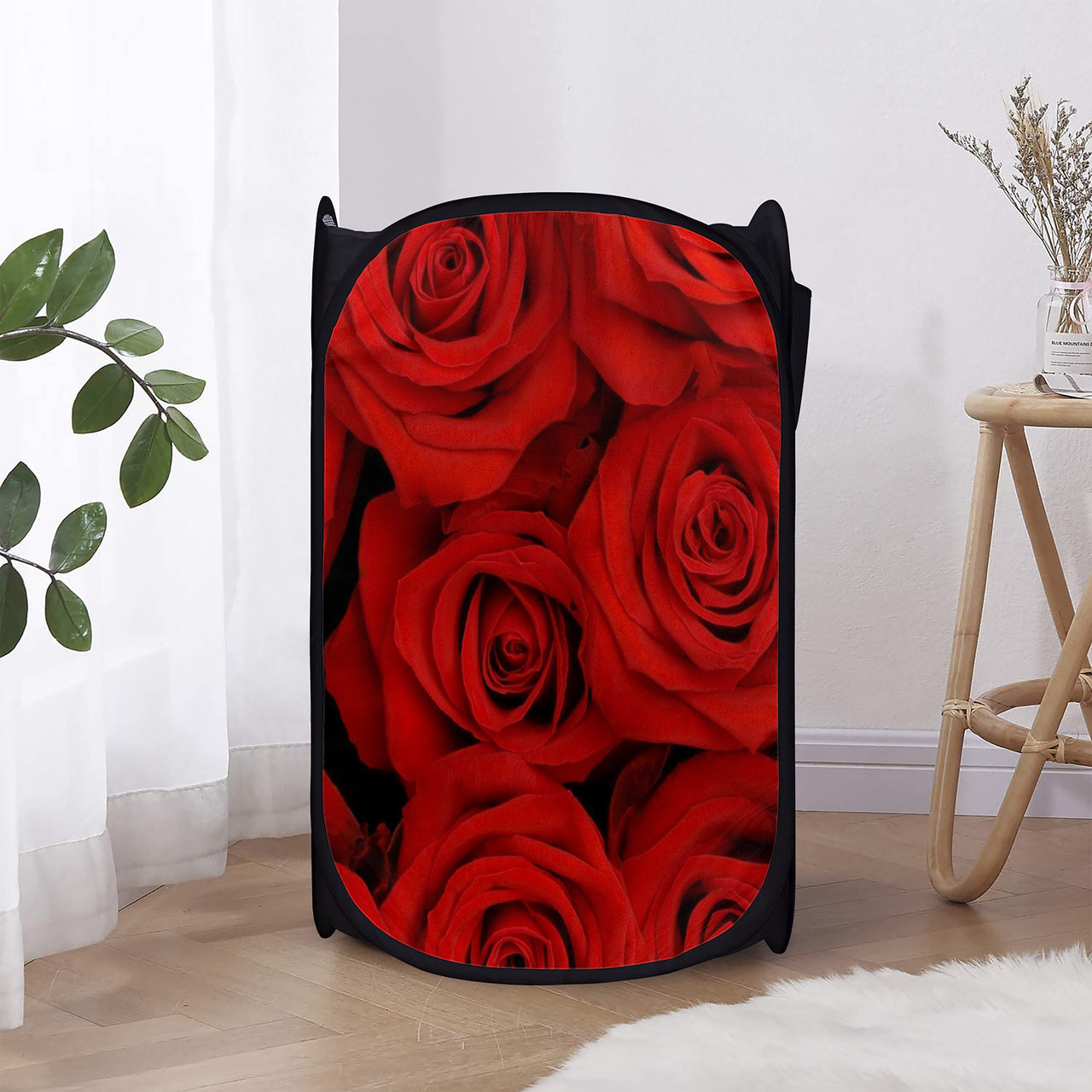 OOTO - ROSE GARDEN - Laundry Hampers Black -