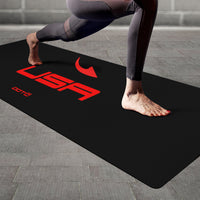 Thumbnail for OOTO - Yoga Mat - USA DASH EN RED