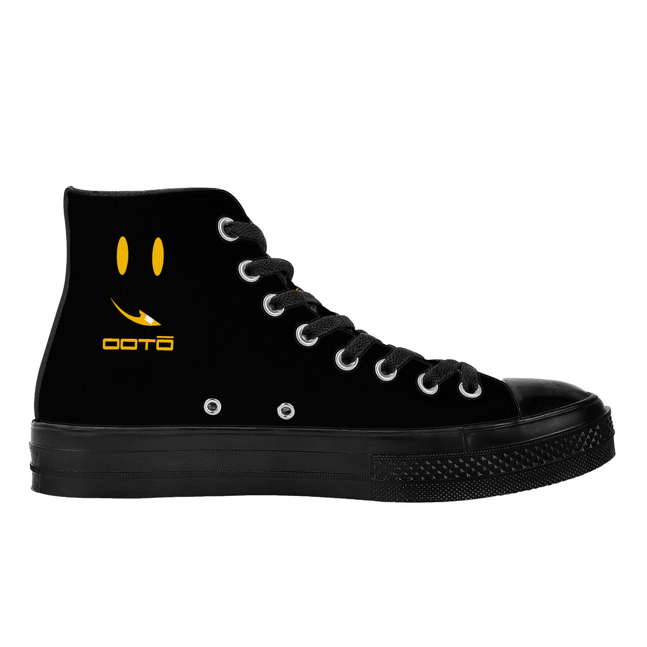 OOTO - SMOOTO EN MAIZE - SF_D71 High Top Canvas Shoes - Black soles - 1 COLOR -