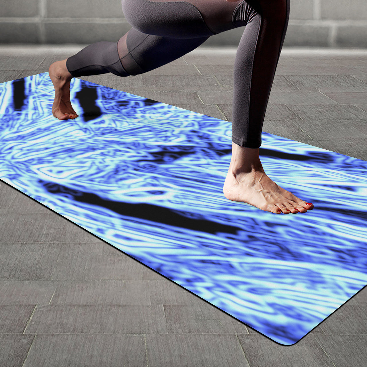 OOTO - Yoga Mat - Neon Freeze