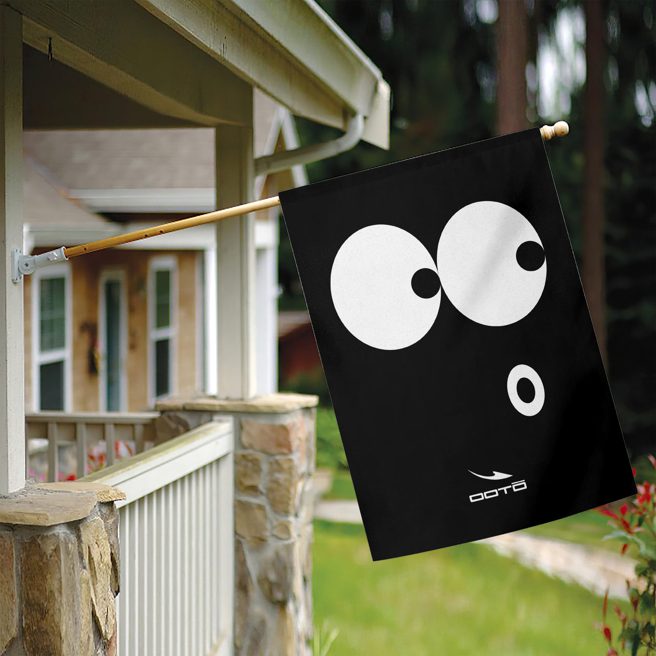 OOTO - KTL Garden Flag - EYE SEE - OH OH -