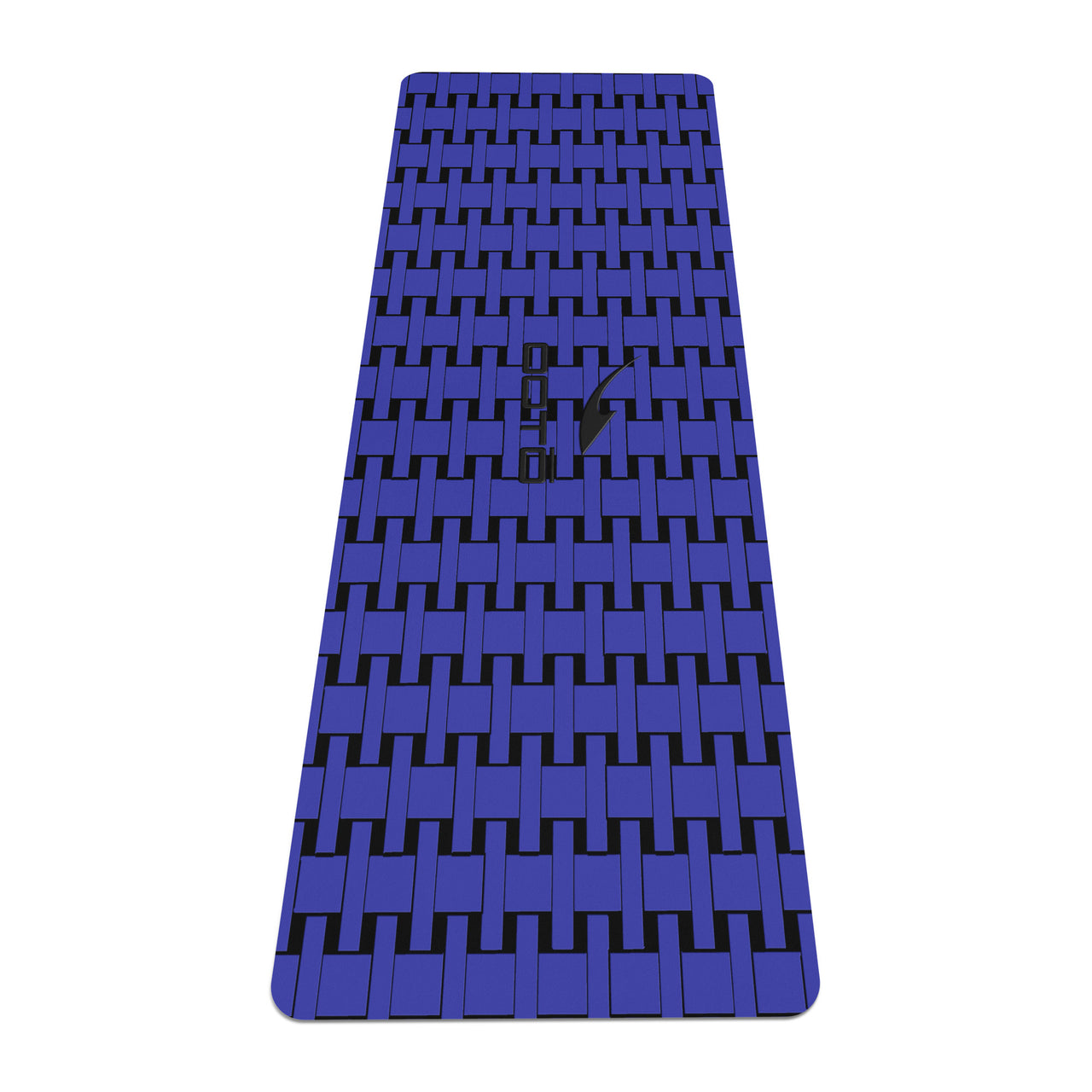 OOTO - Yoga Mat - Purple weave on Black -