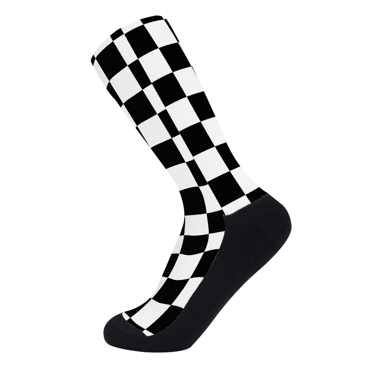 OOTO - CHECKERED - D45 Crew Socks - 2 SIZES -