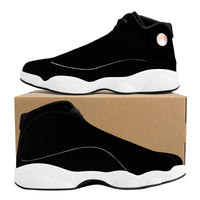 Thumbnail for OOTO - EZ BLACK - SF_D89 Basketball Shoes - White soles - Black tread - 1 COLOR -