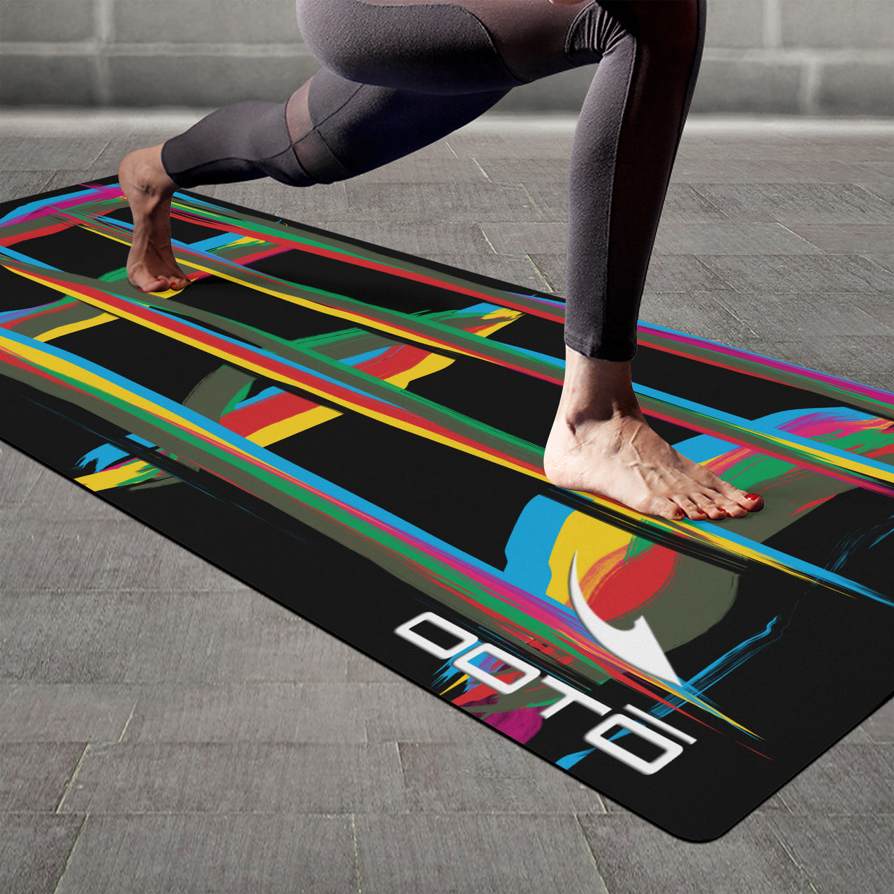 OOTO - Yoga Mat - Colorful Tier -