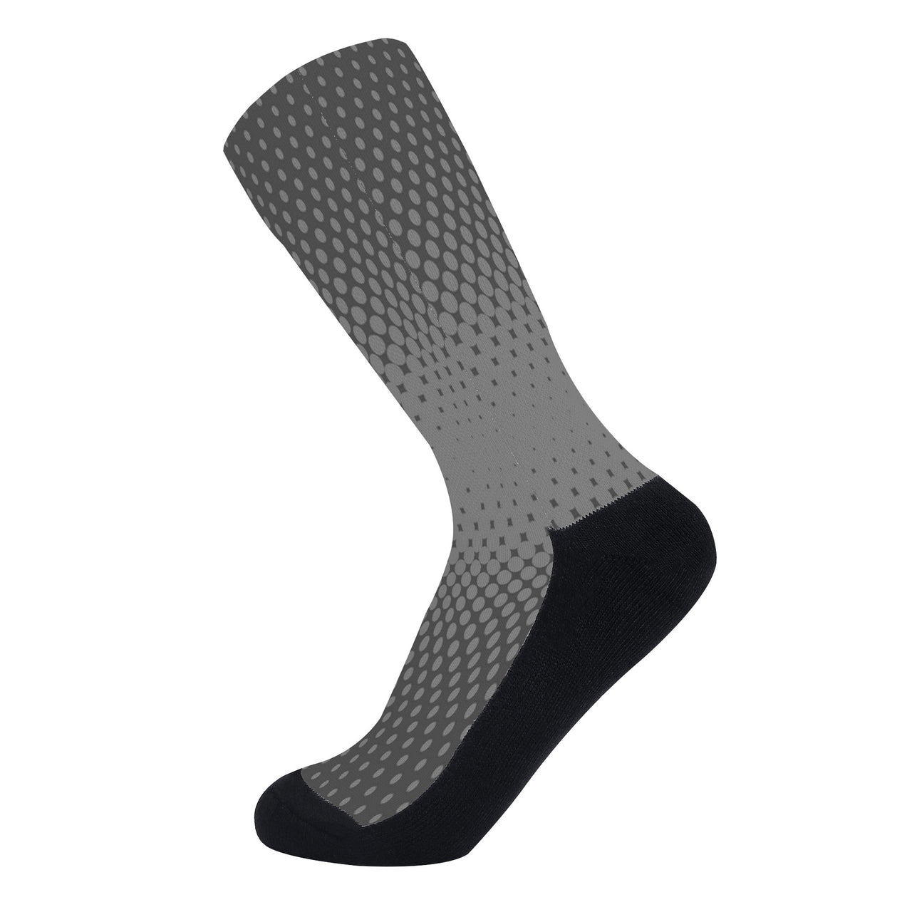 OOTO - GRADIENT EN GRAY - D45 Crew Socks - 1 COLOR -