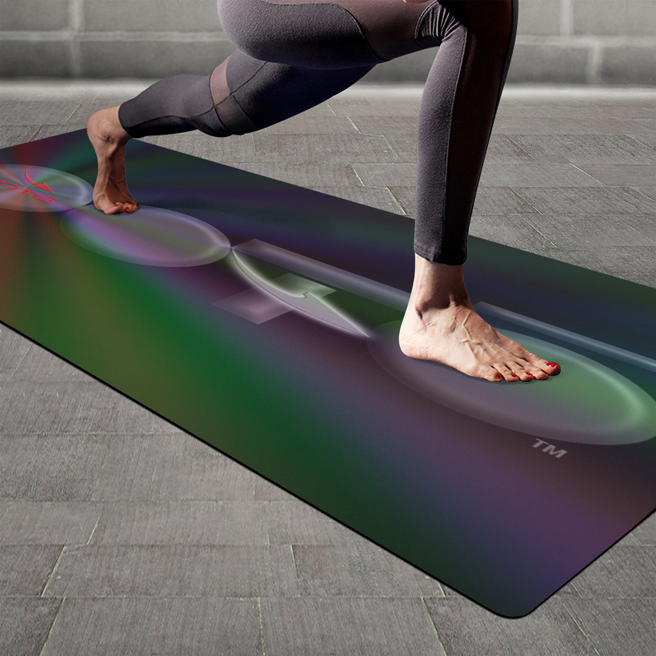 OOTO - Yoga Mat - Block OOTO prismatic burst