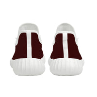 Thumbnail for OOTO - Mesh Knit Sneakers -  DEEP RED - White soles - 1 COLOR -