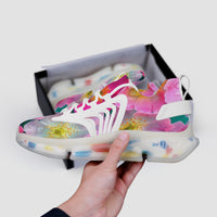 Thumbnail for OOTO - NANAS' GARDEN - Air Max React Sneakers - White soles - 1 COLOR -