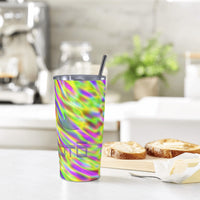 Thumbnail for OOTO - XPARENT DASH EN PURPLE OVER NEON TIDE - HC_C81 20oz Stainless Steel Straw Lid Cup - 1 COLOR -