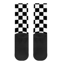 Thumbnail for OOTO - CHECKERED - D45 Crew Socks - 2 SIZES -