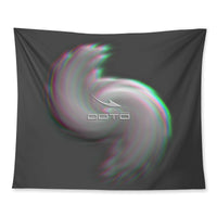 Thumbnail for OOTO - Wall Tapestry - GRAY SUN CLOUD IN A GLITCH - 3 SIZES -