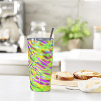 Thumbnail for OOTO - GLYPHIC EN NEON TIDE OVER NEON TIDE - HC_C81 20oz Stainless Steel Straw Lid Cup - 1 COLOR -