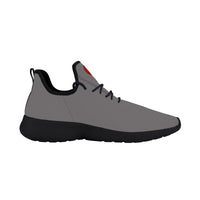 Thumbnail for OOTO - SF_F39 Lightweight Mesh Knit Sneaker - CLASSIC B & R - Black soles - 1 COLOR -