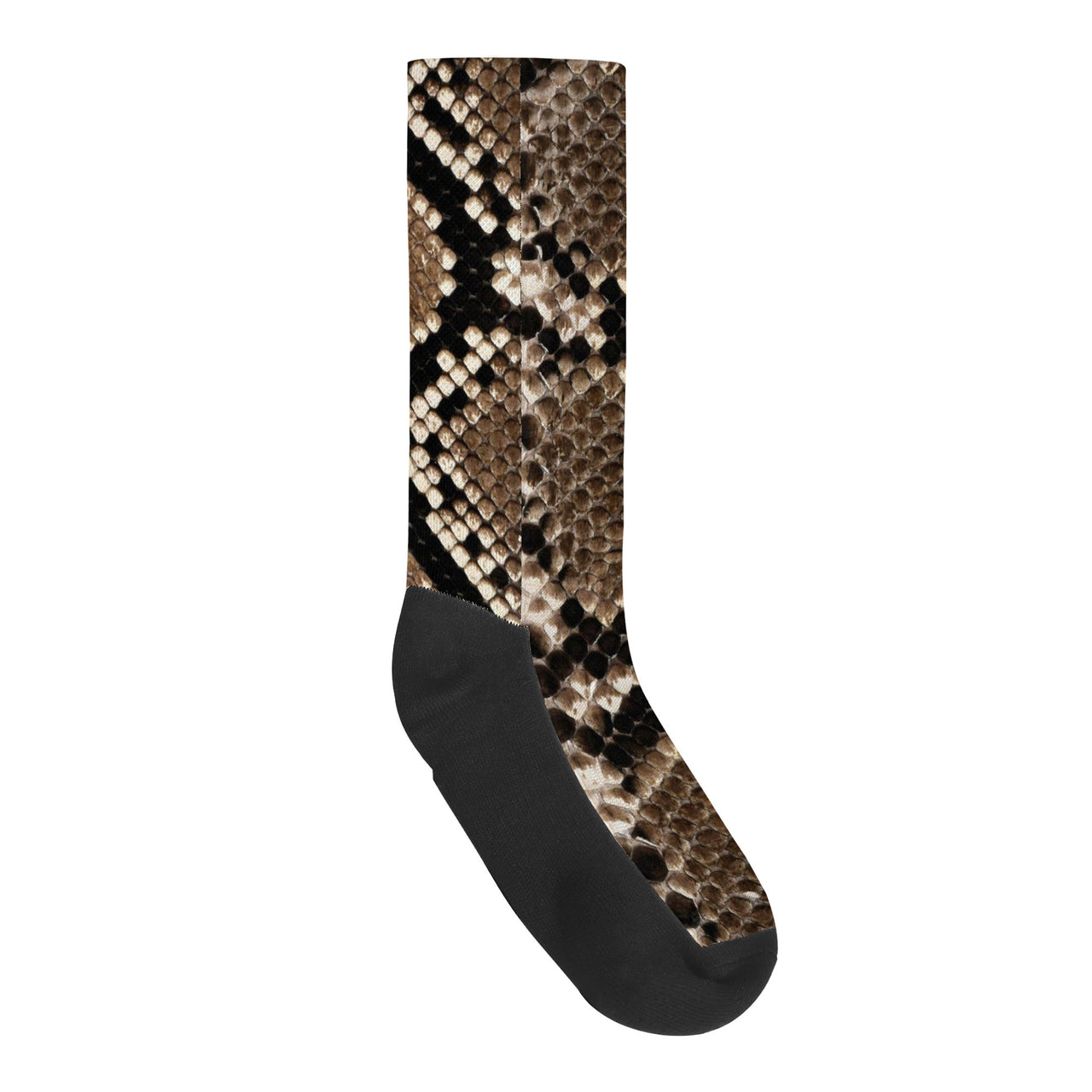 OOTO - SNAKE SKIN (PRINT) - D45 Crew Socks - 1 COLOR -