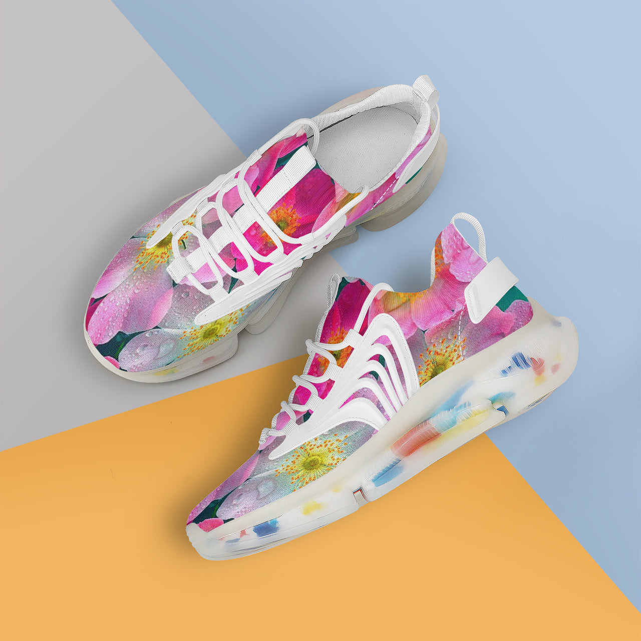 OOTO - NANAS' GARDEN - Air Max React Sneakers - White soles - 1 COLOR -