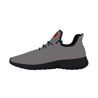 Thumbnail for OOTO - SF_F39 Lightweight Mesh Knit Sneaker - CLASSIC B & R - Black soles - 1 COLOR -