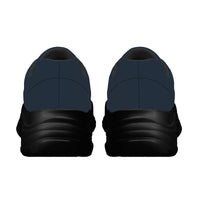 Thumbnail for OOTO - D22 Chunky Sneakers - GLYPHIC WITH DASH - Black soles - 1 COLOR -