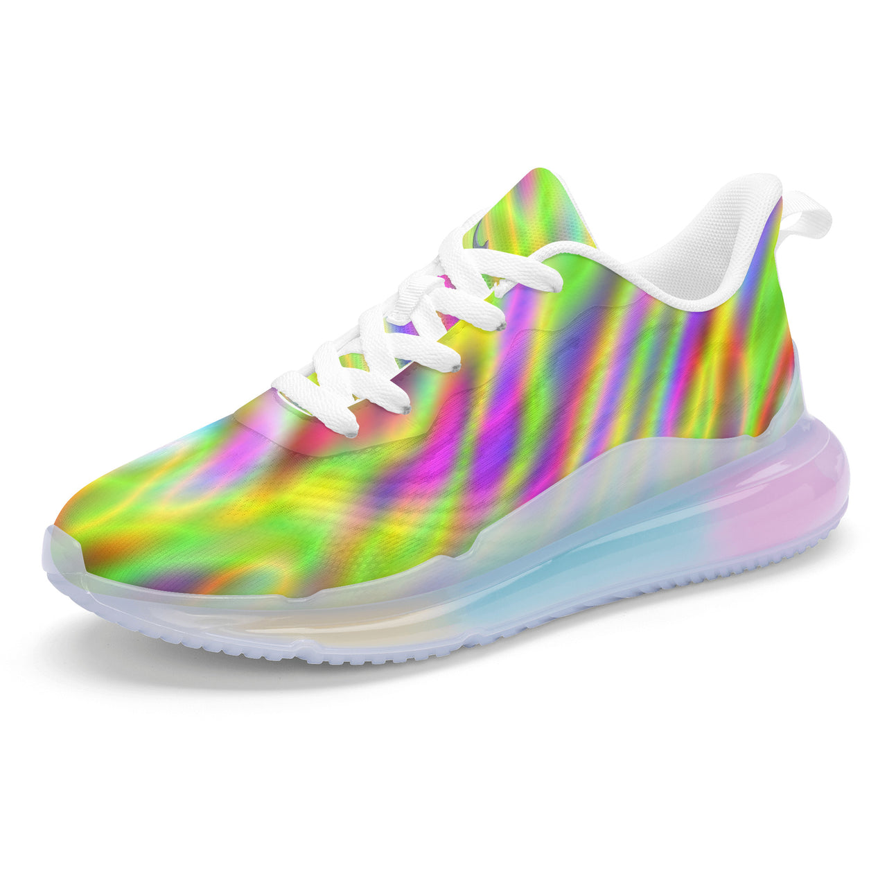 OOTO - SUMMER STROLL / NEON TIDE - SF_S41 Women's Rainbow Atmospheric Cushion Running Shoes - 1 COLOR -