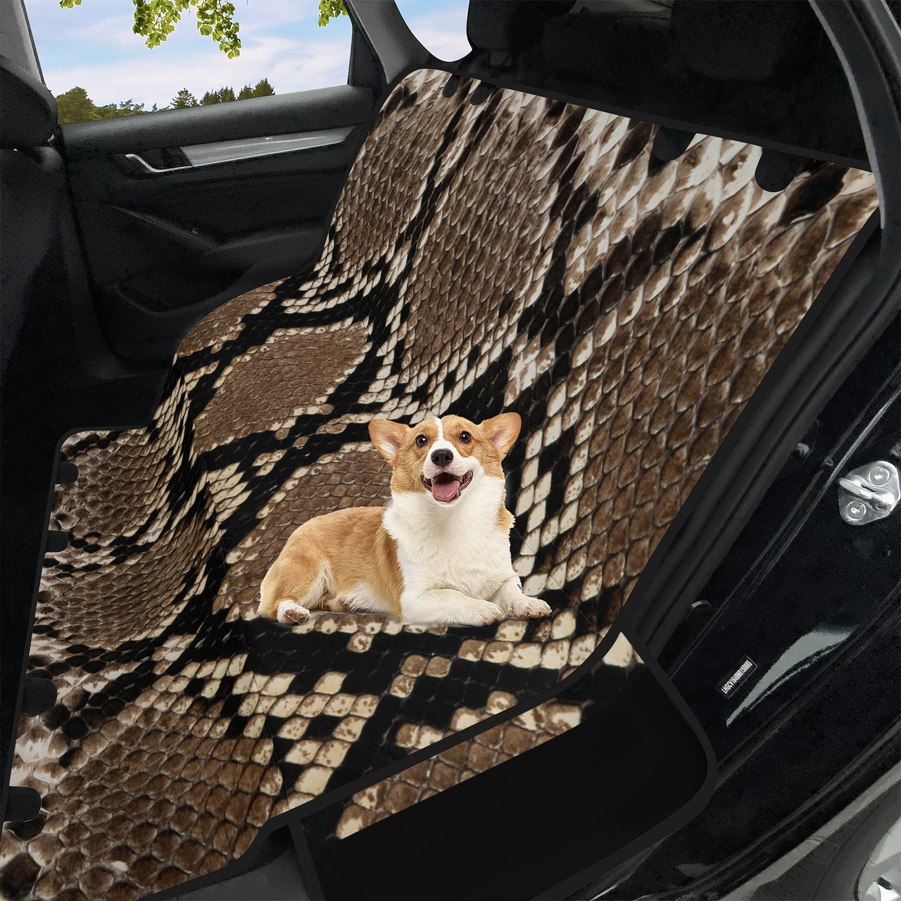 OOTO - SNAKE SKIN (print) - HW Car Pet Seat Covers - 2 SIZES -