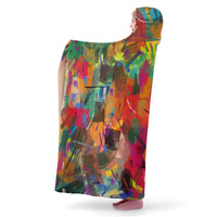 Thumbnail for OOTO - A PAINTERS PALLET - SF_F15 Hooded Blanket - 2 SIZES -