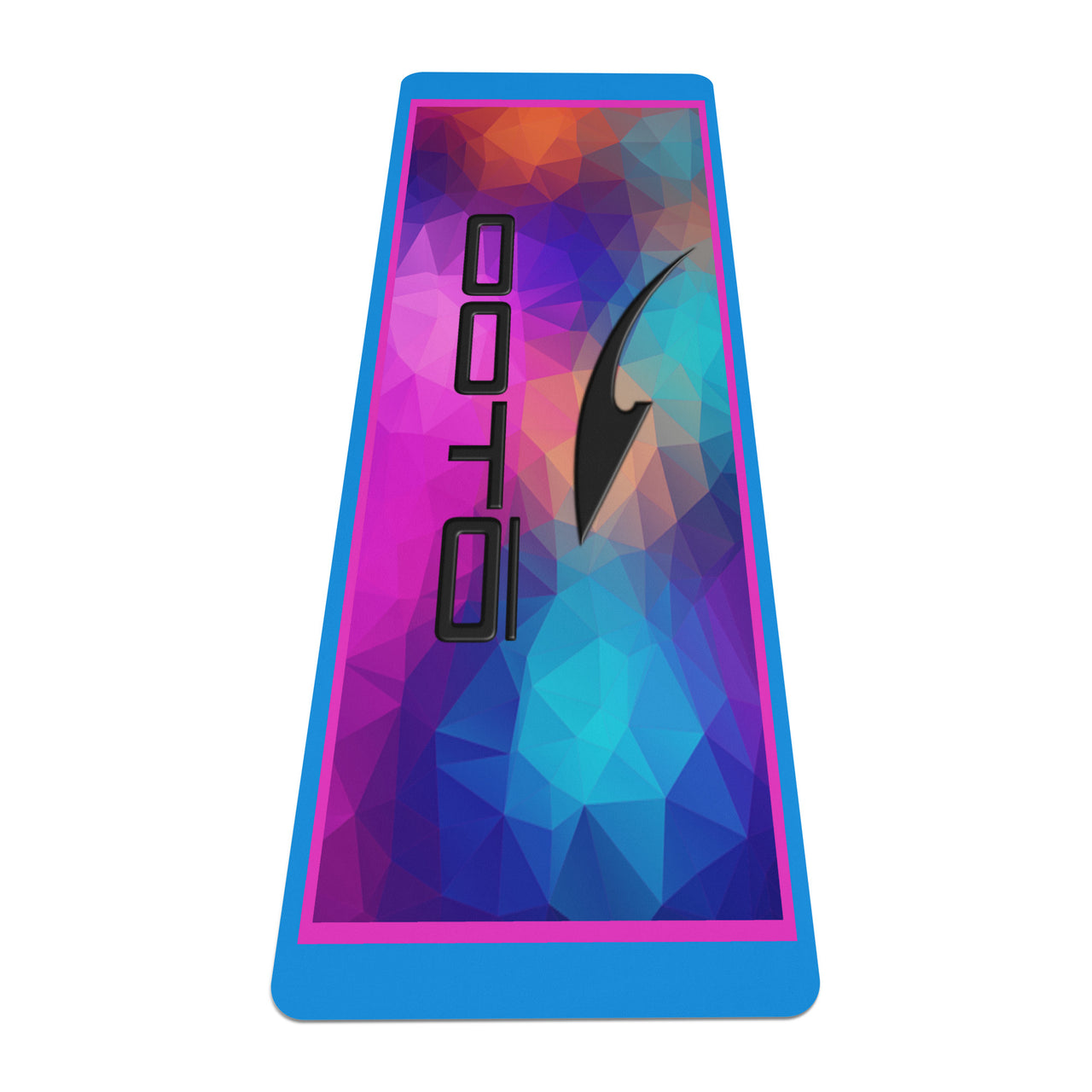 OOTO - Yoga Mat - Prism on light blue