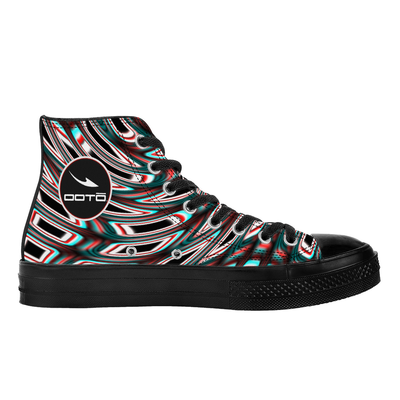 OOTO - TIZZY - SF_D71 High Top Canvas Shoes - Black soles - 1 COLOR -