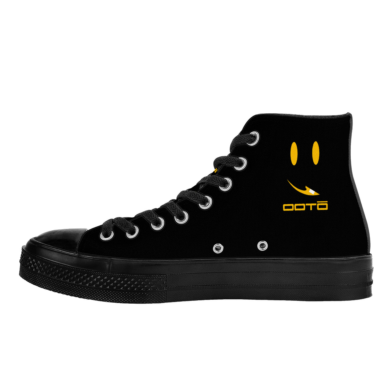 OOTO - SMOOTO EN MAIZE - SF_D71 High Top Canvas Shoes - Black soles - 1 COLOR -