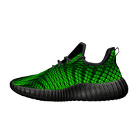 Thumbnail for OOTO - GREEN STRETCH - Mesh Knit Sneakers - Black soles - 1 COLOR -