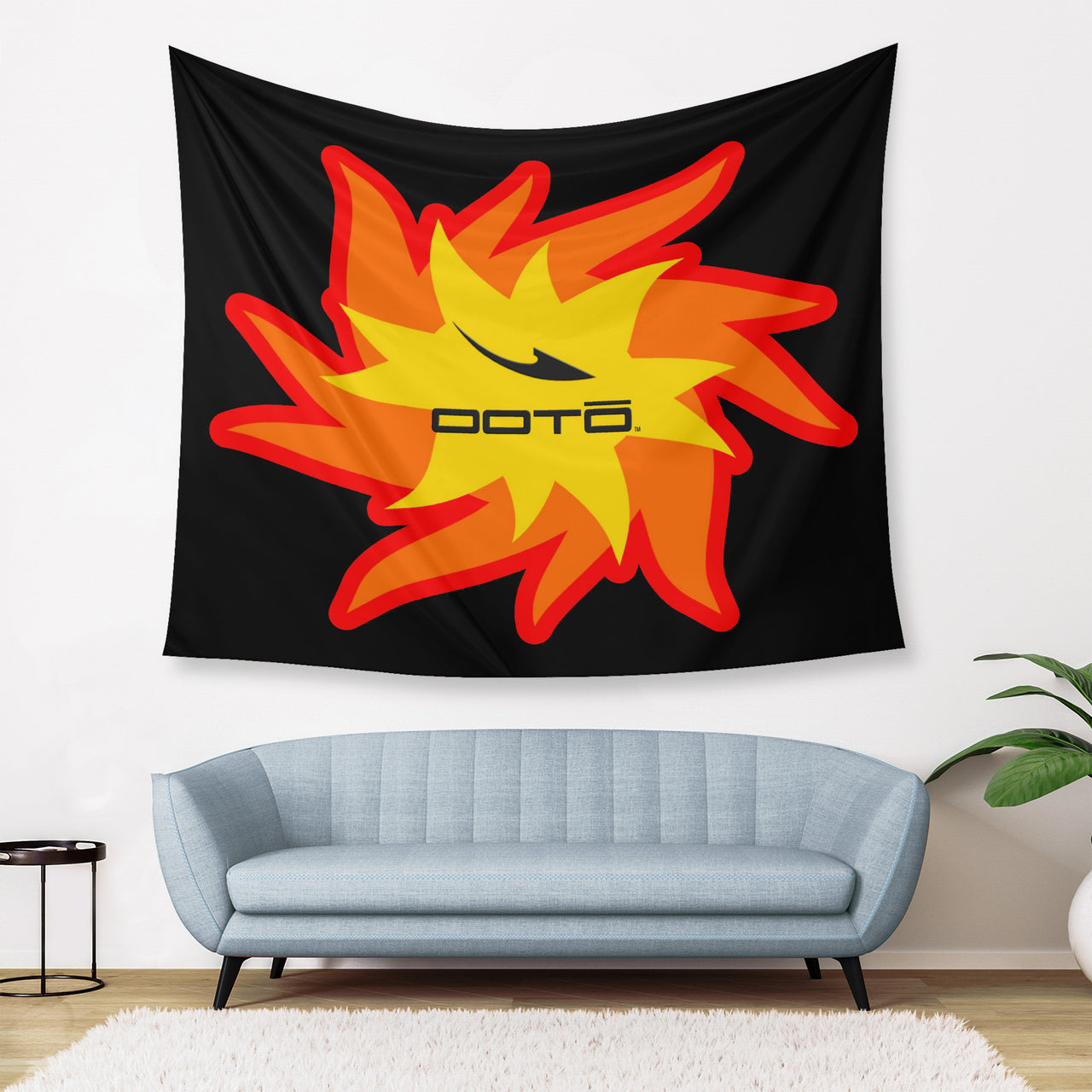 OOTO - CRAWLING SUN - Wall Tapestry - 3 SIZES -