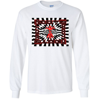 Thumbnail for OOTO - OOTOruvian FRAMED EN CHECKERED PAST - G540B Youth LS T-Shirt - 2 COLORS -