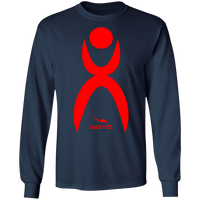 Thumbnail for GLYPHIC EN RED - G240 LS Ultra Cotton T-Shirt - 10 COLORS -