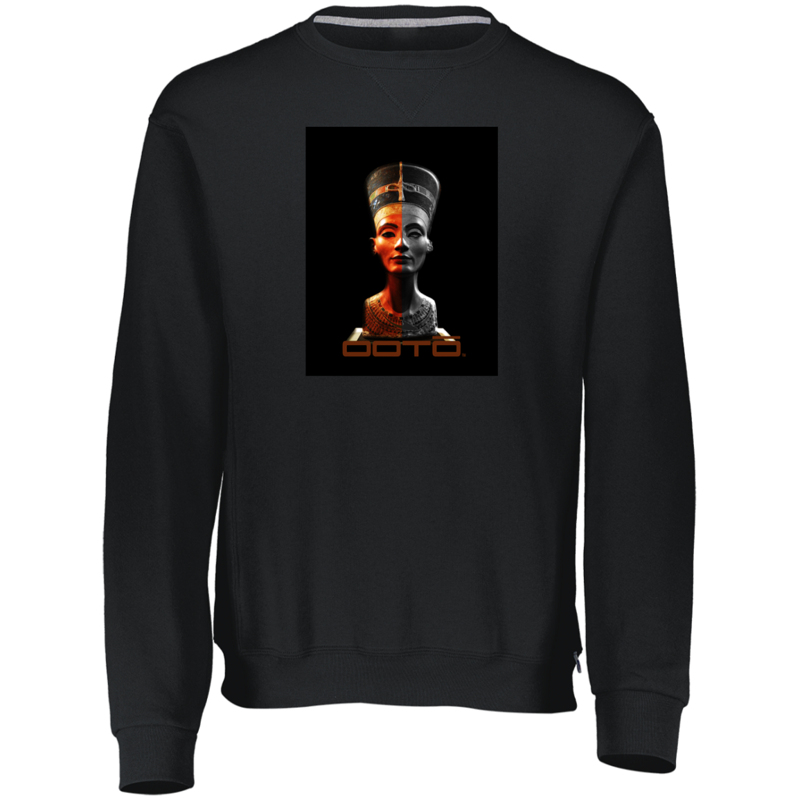 OOTO - NEFERTITI X ANCIENT ARTIST UNKNOWN X OOTO - 998HBB Youth Dri-Power Fleece Crewneck Sweatshirt - 1 COLOR -