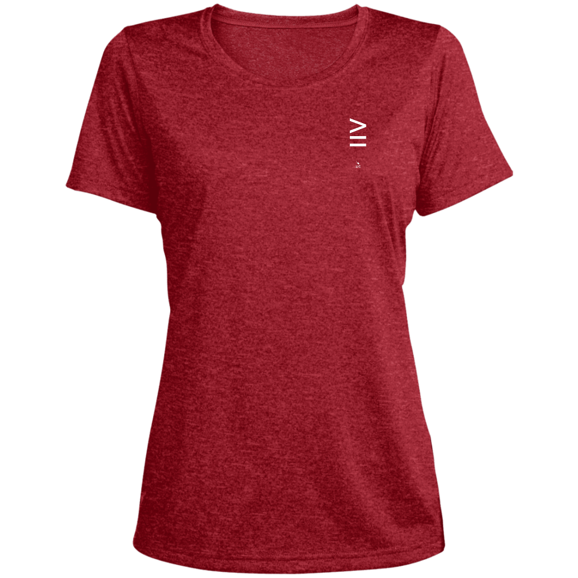 GREATER THAN OR EQUAL TO - LST360 Ladies' Heather Scoop Neck Performance Tee - 6 COLORS -