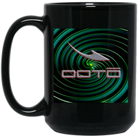 Thumbnail for OOTO - DASH EN LEMON LIME SWIRL BM15OZ 15 oz. Black Mug - 1 COLOR -