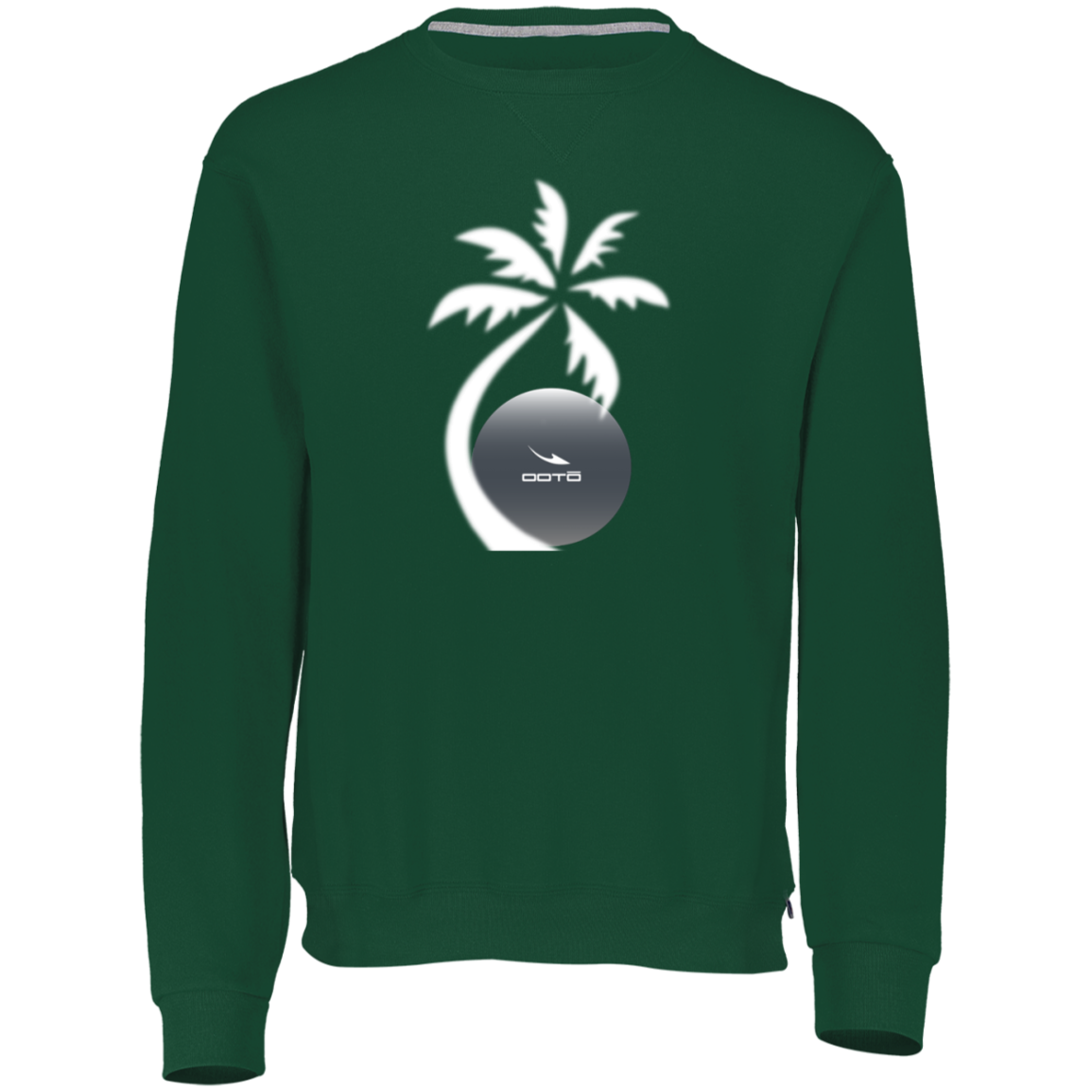 OOTO - PALM WHITE 698HBM Dri-Power Fleece Crewneck Sweatshirt - 9 COLORS -