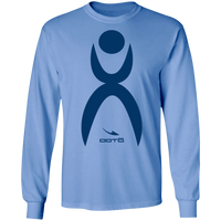 Thumbnail for GLYPHIC EN BLUE - G240 LS Ultra Cotton T-Shirt - 10 COLORS -