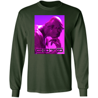 Thumbnail for RODINS THE THINKER EN VIOLET - G240 LS Ultra Cotton T-Shirt - 6 COLORS -